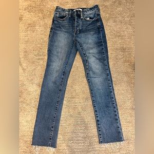 Sam Edelman stiletto straight high rise jeans - size 24